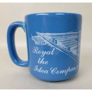 Vintage Royal China Blue Factory Souvenir Coffee Mug‎ Royal Idea Company
